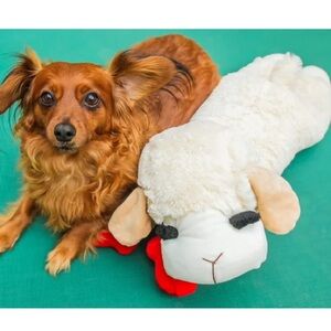 THE BIGGEST JUMBO “LAMB CHOP”.CLASSIC LICENSED PLUSH DOG TOY 25.5…